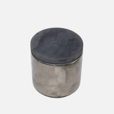 ল্যাবরেটরি 1L 130mm সিরামিক বল মিল জার ঢাকনা কোন ফাটল সঙ্গে