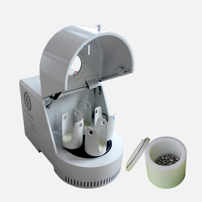 110V / 220V প্ল্যানেটারি ল্যাবরেটরি বল মিল মেশিন, 0.4L বেঞ্চটপ বল মিল