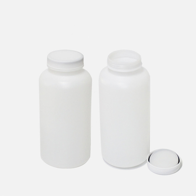 প্লাস্টিক এইচডিপিই বোতল ল্যাব ব্যবহার্য 2000ml / 1000ml / 500ml