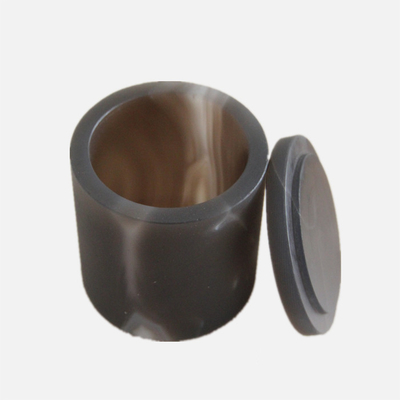 হার্ড 100ml - 5L ল্যাব বল মিল জার Agate ঢাকনা দিয়ে নাকাল
